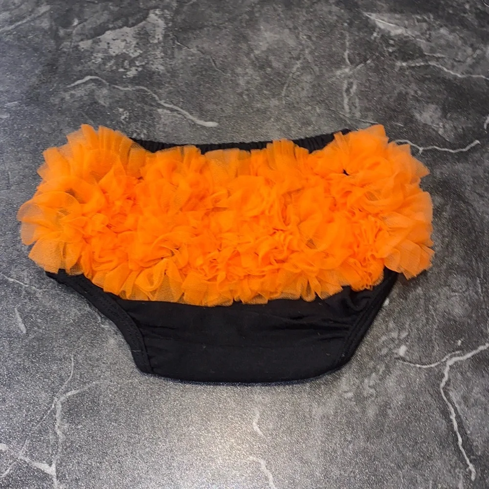 Halloween 🎃 Ruffle Butt Diaper Cover
